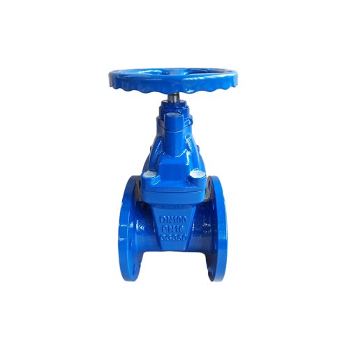 DIN F4 Resilient Seated Non Rising Stem Gate Valve